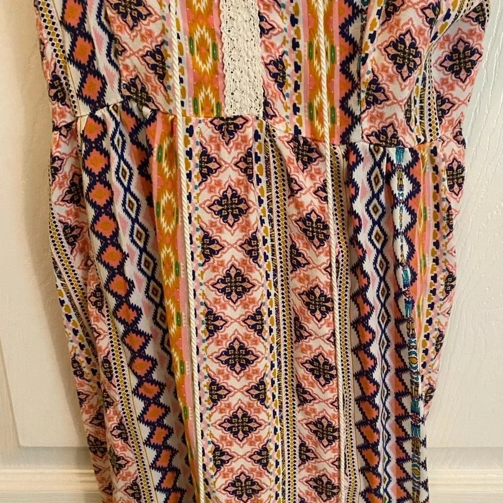 Boho peasant hippie sundress - Picture 2 of 5